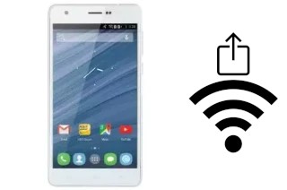 Como gerar um código QR com a senha Wifi em um Airis TM50Q