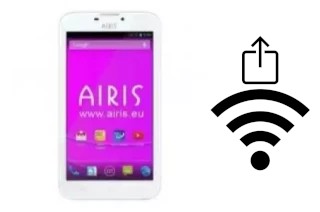 Como gerar um código QR com a senha Wifi em um Airis TM55SM White