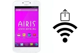 Como gerar um código QR com a senha Wifi em um Airis TM60D