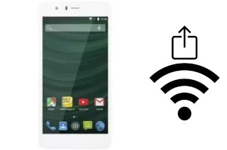 Como gerar um código QR com a senha Wifi em um Airis TM6SI