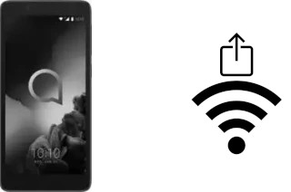 Como gerar um código QR com a senha Wifi em um Alcatel 1C (2019)