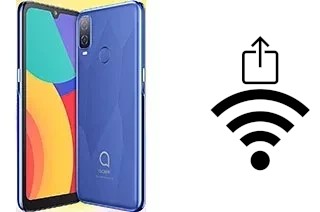 Como gerar um código QR com a senha Wifi em um alcatel 1L (2021)