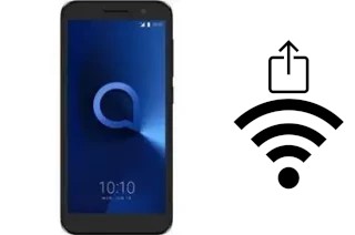 Como gerar um código QR com a senha Wifi em um Alcatel 1V