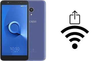 Como gerar um código QR com a senha Wifi em um alcatel 1x