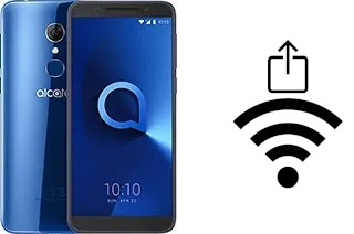 Como gerar um código QR com a senha Wifi em um alcatel 3