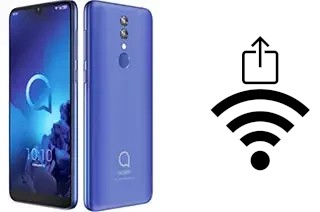 Como gerar um código QR com a senha Wifi em um alcatel 3L