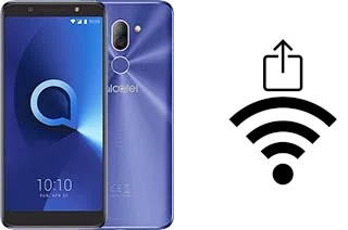 Como gerar um código QR com a senha Wifi em um alcatel 3x