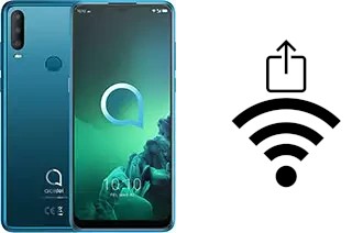 Como gerar um código QR com a senha Wifi em um alcatel 3x (2019)