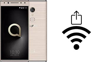 Como gerar um código QR com a senha Wifi em um alcatel 5