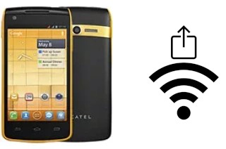 Como gerar um código QR com a senha Wifi em um alcatel OT-992D