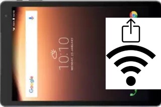 Como gerar um código QR com a senha Wifi em um Alcatel A3 10