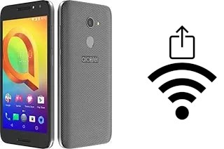 Como gerar um código QR com a senha Wifi em um alcatel A3