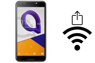 Como gerar um código QR com a senha Wifi em um Alcatel A30 Fierce