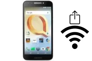 Como gerar um código QR com a senha Wifi em um Alcatel A30 Plus