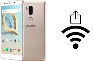 Como gerar um código QR com a senha Wifi em um alcatel A7 XL