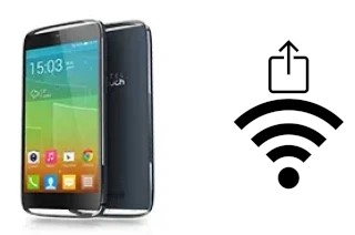 Como gerar um código QR com a senha Wifi em um alcatel Idol Alpha