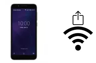 Como gerar um código QR com a senha Wifi em um Alcatel Avalon V