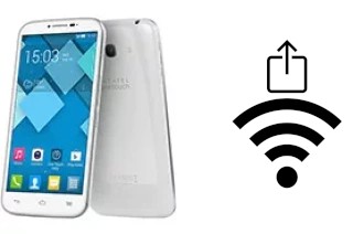 Como gerar um código QR com a senha Wifi em um alcatel Pop C9