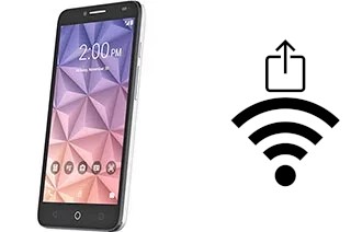 Como gerar um código QR com a senha Wifi em um alcatel Fierce XL