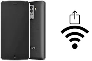 Como gerar um código QR com a senha Wifi em um alcatel Flash (2017)