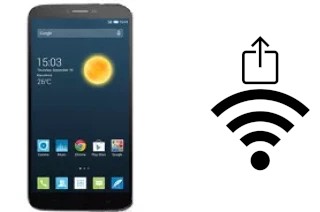 Como gerar um código QR com a senha Wifi em um alcatel Hero 2