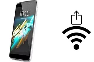 Como gerar um código QR com a senha Wifi em um alcatel Idol 3C