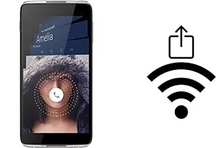 Como gerar um código QR com a senha Wifi em um alcatel Idol 4