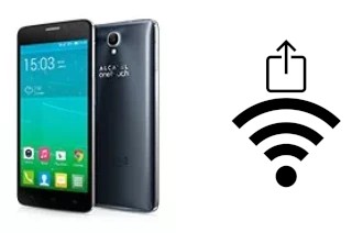 Como gerar um código QR com a senha Wifi em um alcatel Idol X+