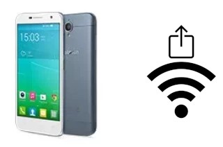 Como gerar um código QR com a senha Wifi em um alcatel Idol 2 Mini