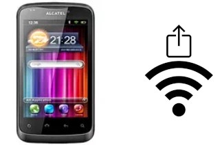 Como gerar um código QR com a senha Wifi em um alcatel OT-978