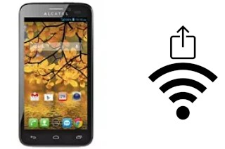 Como gerar um código QR com a senha Wifi em um alcatel Fierce