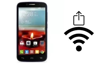 Como gerar um código QR com a senha Wifi em um Alcatel OneTouch Fierce 2