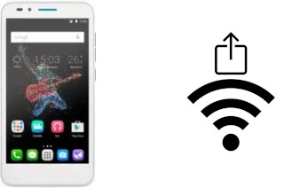 Como gerar um código QR com a senha Wifi em um Alcatel OneTouch Go Play