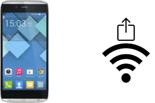 Como gerar um código QR com a senha Wifi em um Alcatel OneTouch Idol Alpha