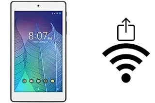 Como gerar um código QR com a senha Wifi em um alcatel POP 7 LTE