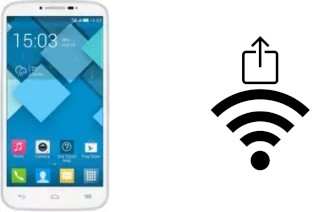 Como gerar um código QR com a senha Wifi em um Alcatel OneTouch Pop C9