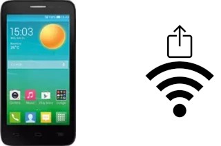 Como gerar um código QR com a senha Wifi em um Alcatel OneTouch Pop D5