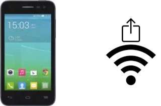 Como gerar um código QR com a senha Wifi em um Alcatel OneTouch Pop S3