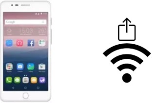 Como gerar um código QR com a senha Wifi em um Alcatel OneTouch Pop Up