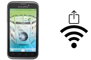 Como gerar um código QR com a senha Wifi em um alcatel OT-995