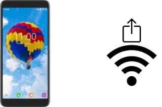 Como gerar um código QR com a senha Wifi em um Alcatel Onyx