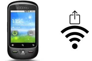 Como gerar um código QR com a senha Wifi em um alcatel OT-906