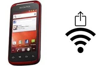 Como gerar um código QR com a senha Wifi em um alcatel OT-983