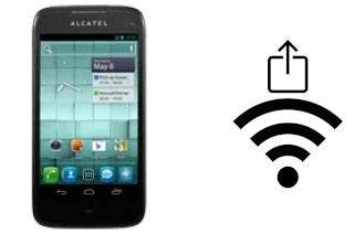 Como gerar um código QR com a senha Wifi em um alcatel OT-997