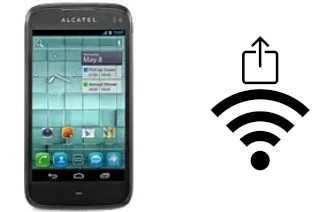 Como gerar um código QR com a senha Wifi em um alcatel OT-997D