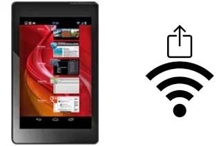 Como gerar um código QR com a senha Wifi em um alcatel One Touch Evo 7 HD