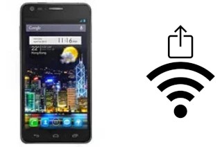 Como gerar um código QR com a senha Wifi em um alcatel One Touch Idol Ultra