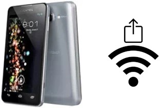 Como gerar um código QR com a senha Wifi em um alcatel One Touch Snap LTE