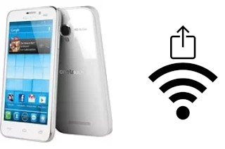 Como gerar um código QR com a senha Wifi em um alcatel One Touch Snap