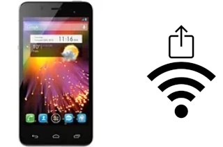 Como gerar um código QR com a senha Wifi em um alcatel One Touch Star